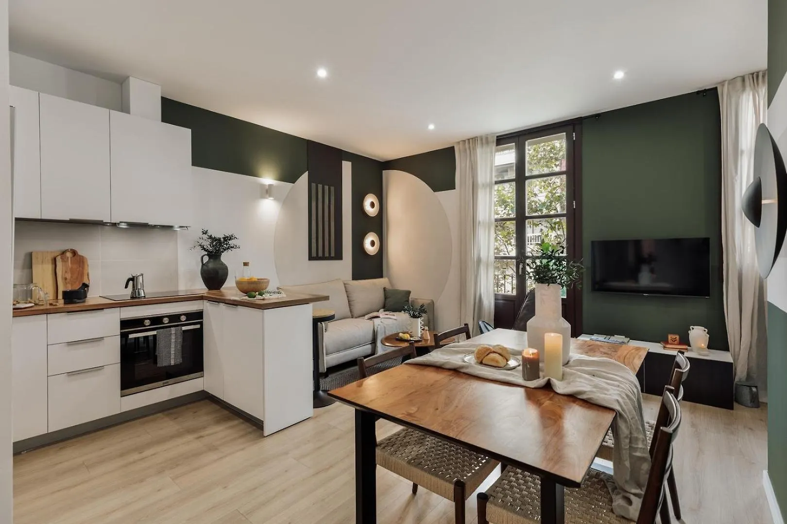 Lägenhet Cinar - 2 Bedrooms And Balcony In Sant Antoni Barcelona